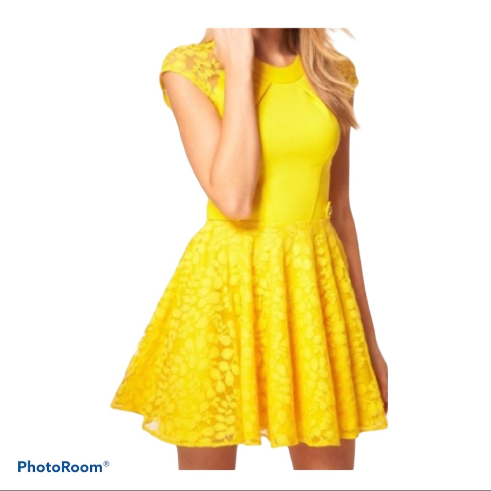 Yellow ASOS Dress